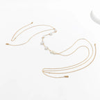 Boho Pearl Chest Necklace