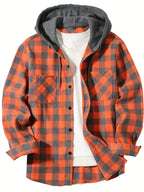 Cameron Plaid Hooded Shacket