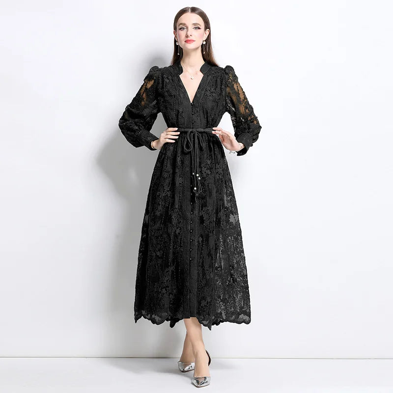 Anna Long Dress