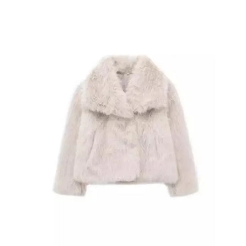 Women’s Luxury Faux Fur Coat