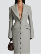 Women’s Slim Fit Long Coat