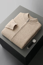 Marco Merino Wool Zip Sweater