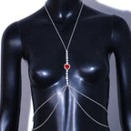 Maria Heart Chest Chain