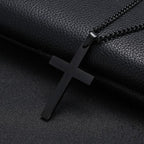 Cross Stainless Steel Necklace Men