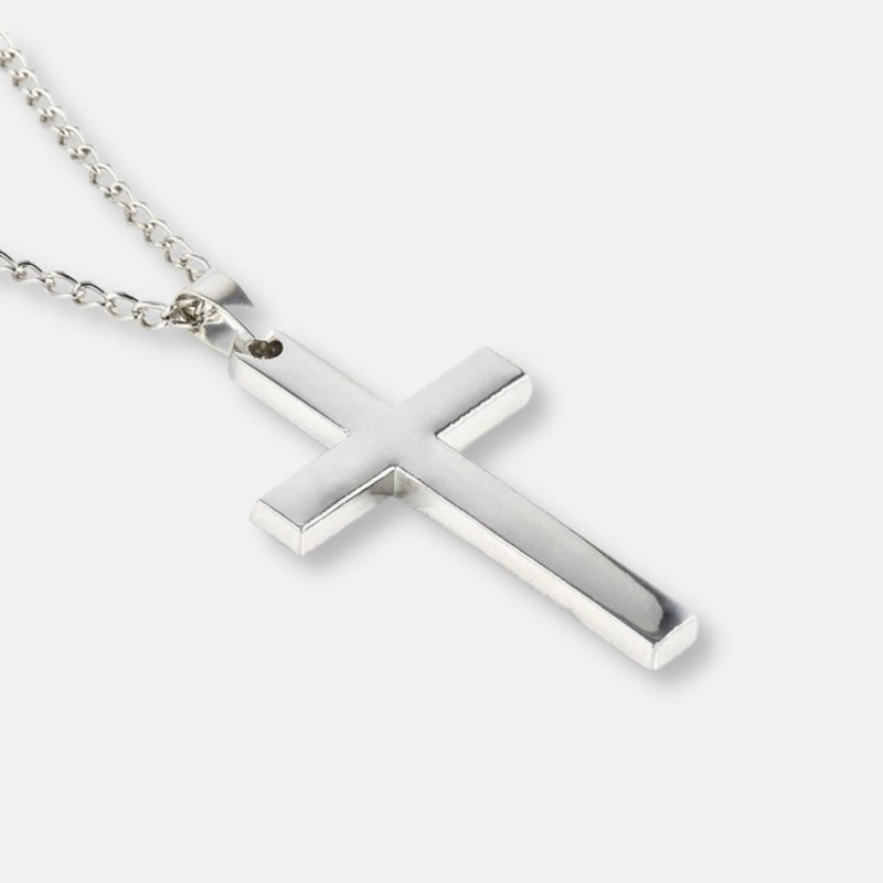 Cross Stainless Steel Necklace Men
