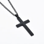 Cross Stainless Steel Necklace Men