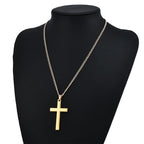 Cross Stainless Steel Necklace Men