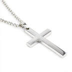 Cross Stainless Steel Necklace Men