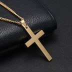 Cross Stainless Steel Necklace Men