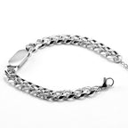 Cuban Stainless Steel Bracelet Men