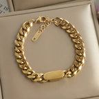 Cuban Stainless Steel Bracelet Men