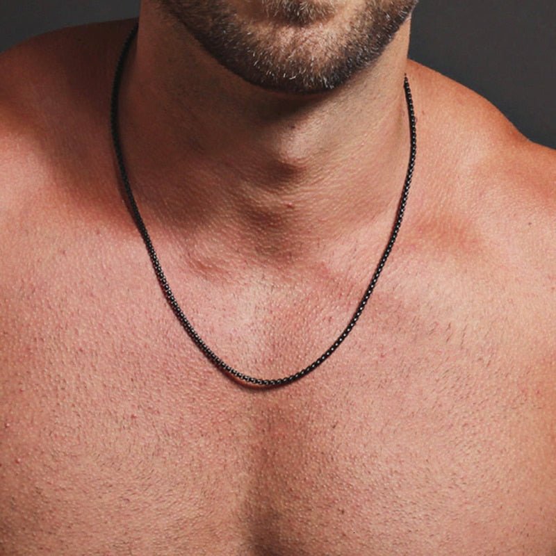 Cuban Stainless Steel Necklace Men