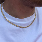 Cuban Stainless Steel Necklace Men