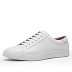 Claudio Genuine Leather White Shoes