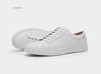 Claudio Genuine Leather White Shoes