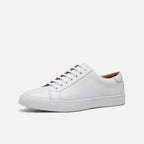 Claudio Genuine Leather White Shoes