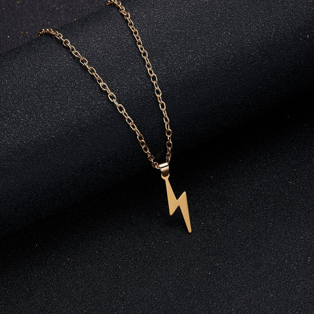 Light Gold Stainless Steel Necklace Men