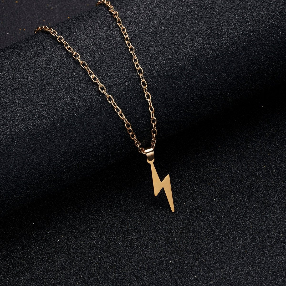 Light Gold Stainless Steel Necklace Men