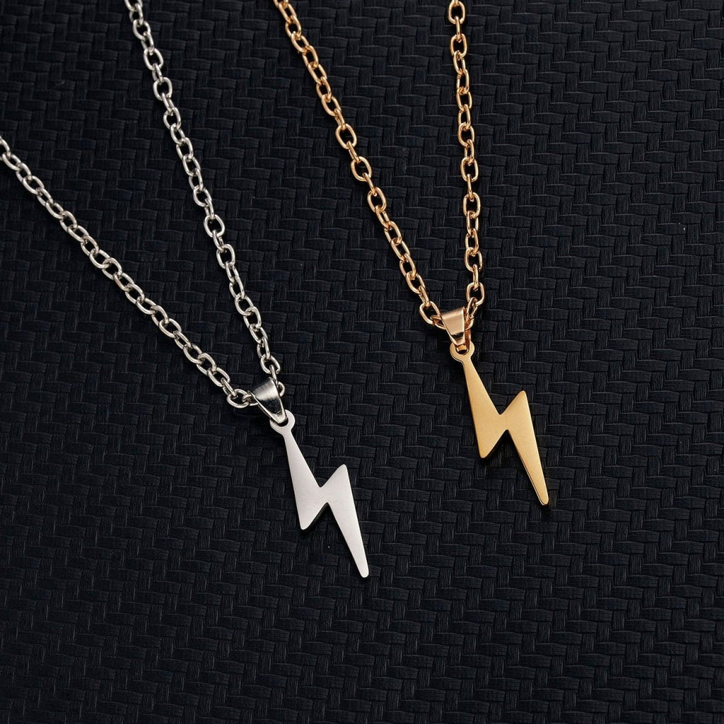 Light Gold Stainless Steel Necklace Men