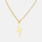 Light Gold Stainless Steel Necklace Men