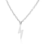 Light Silver Stainless Steel Necklace Men