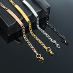Minimalist Stainless Steel Bracelet Men