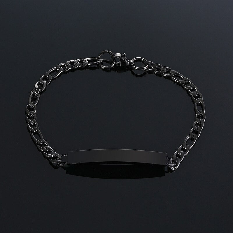 Minimalist Stainless Steel Bracelet Men