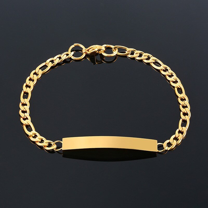 Minimalist Stainless Steel Bracelet Men