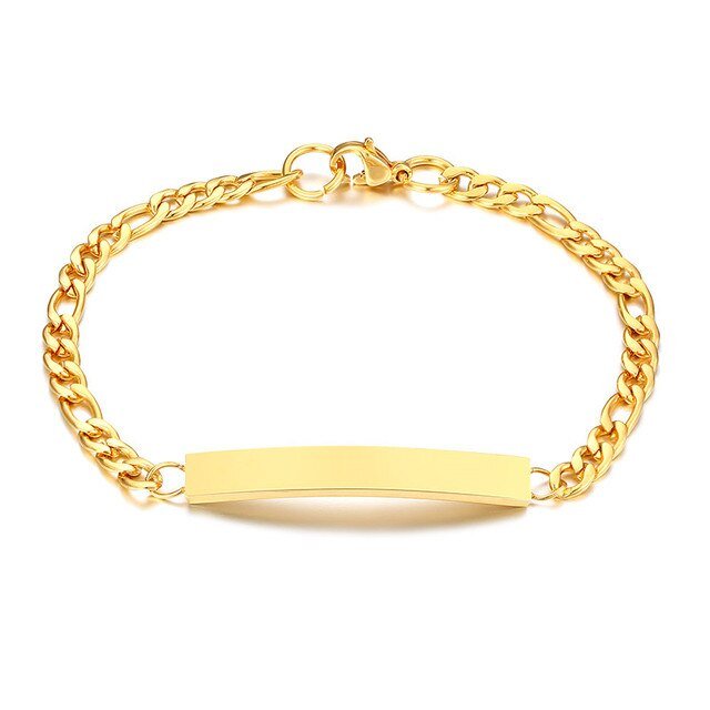 Minimalist Stainless Steel Bracelet Men