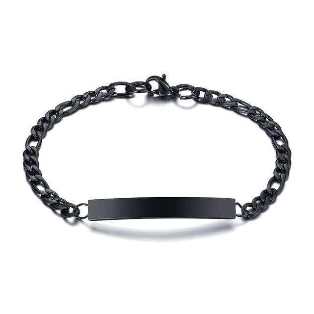 Minimalist Stainless Steel Bracelet Men
