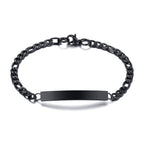 Minimalist Stainless Steel Bracelet Men