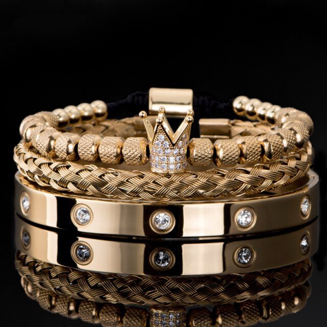 Royal Stainless Steel Bracelet Men