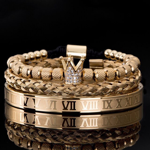 Royal Stainless Steel Bracelet Men