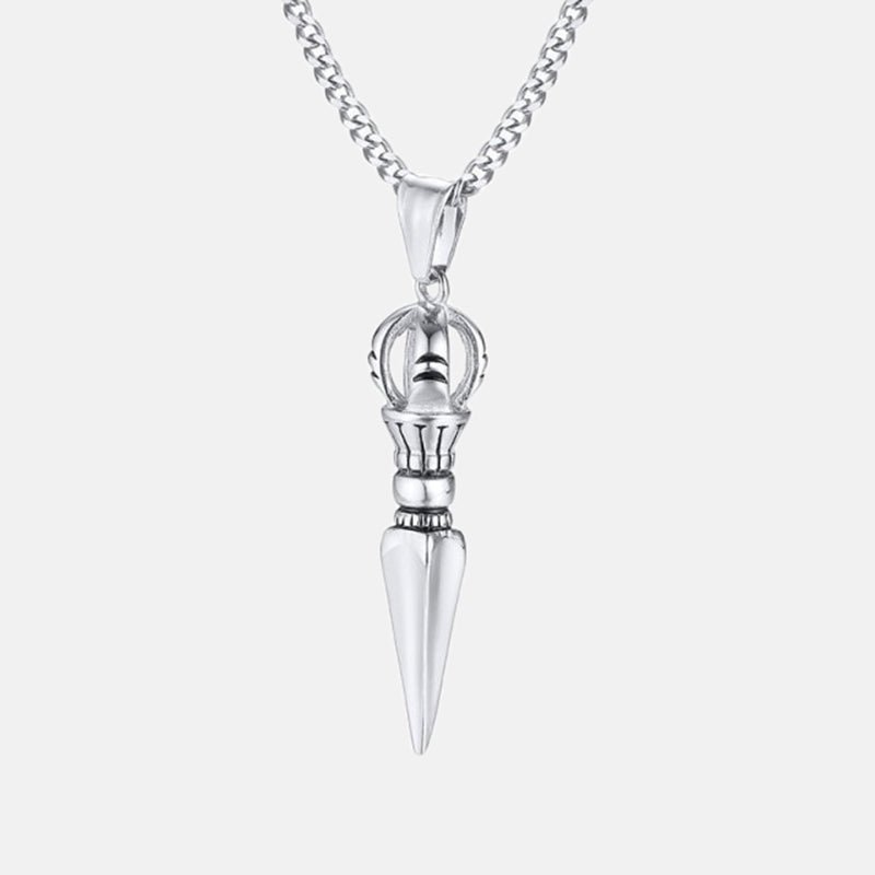 Saint Stainless Steel Necklace Men