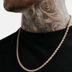 Twist Stainless Steel Necklace Men