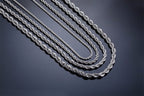 Twist Stainless Steel Necklace Men