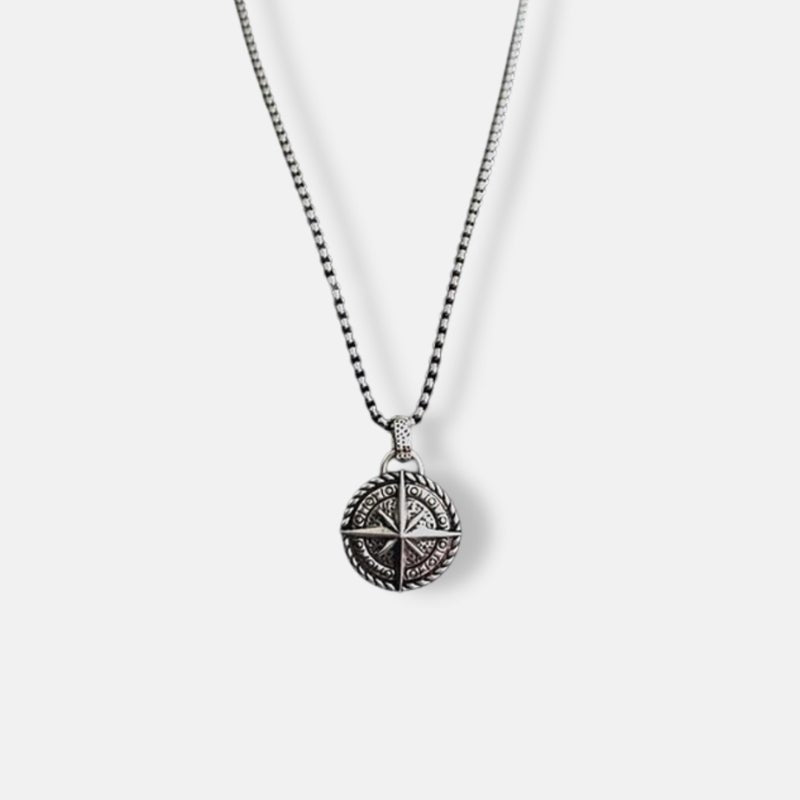 Vintage Stainless Steel Necklace Men