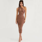 Mesh Midi Dress