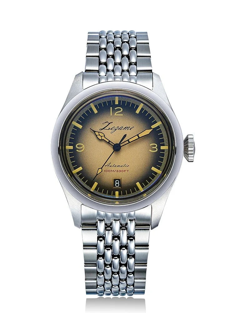 Automatic waterproof vintage watch