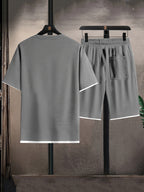 Enzo Waffle Knit Lounge Set