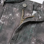 Deconstructed Cargo Pocket Mini Skirt