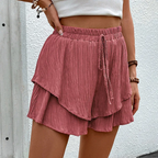 Evelyn Layered Ruffle Shorts