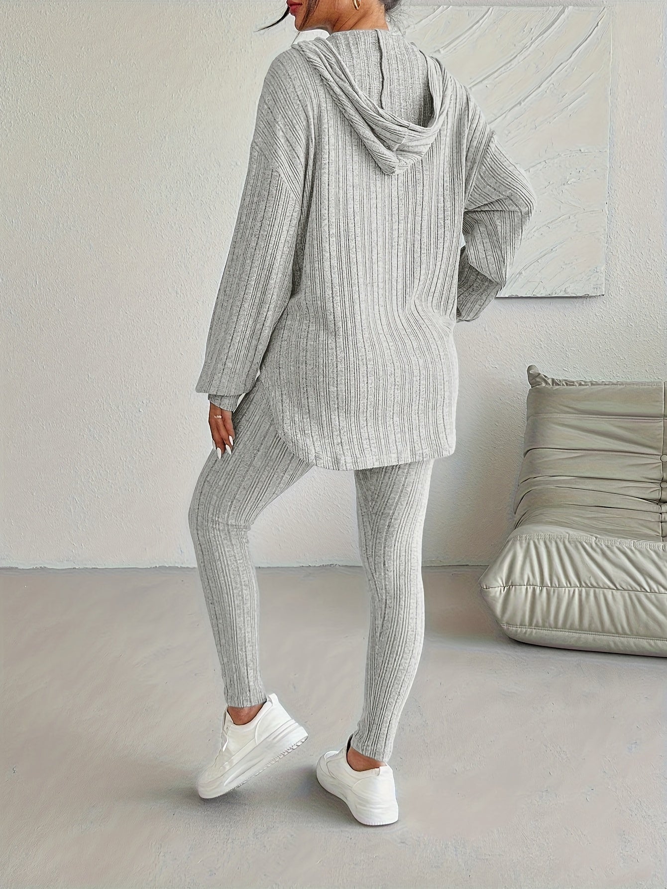 Kim Ribbed Knit Lounge Set