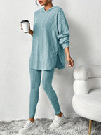 Kim Ribbed Knit Lounge Set
