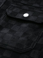 Taylor Checkered Suede Jacket