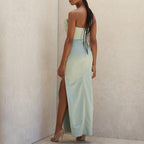 Strapless Party Maxi Dress
