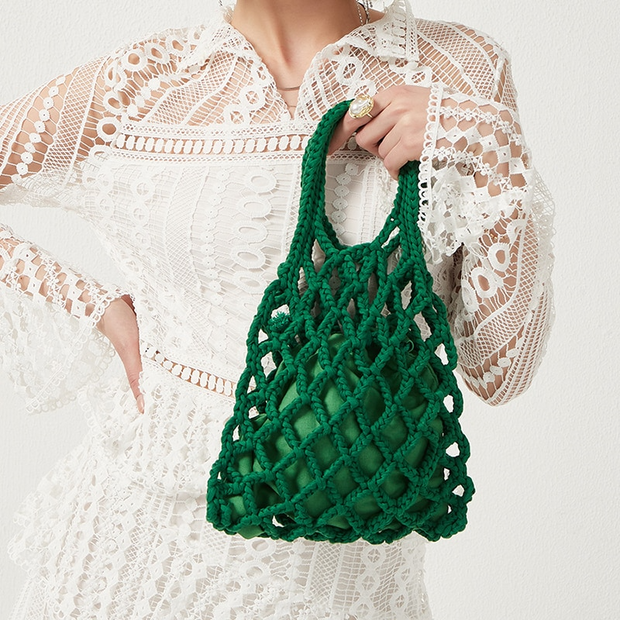 Knotted Cord Tote Bag