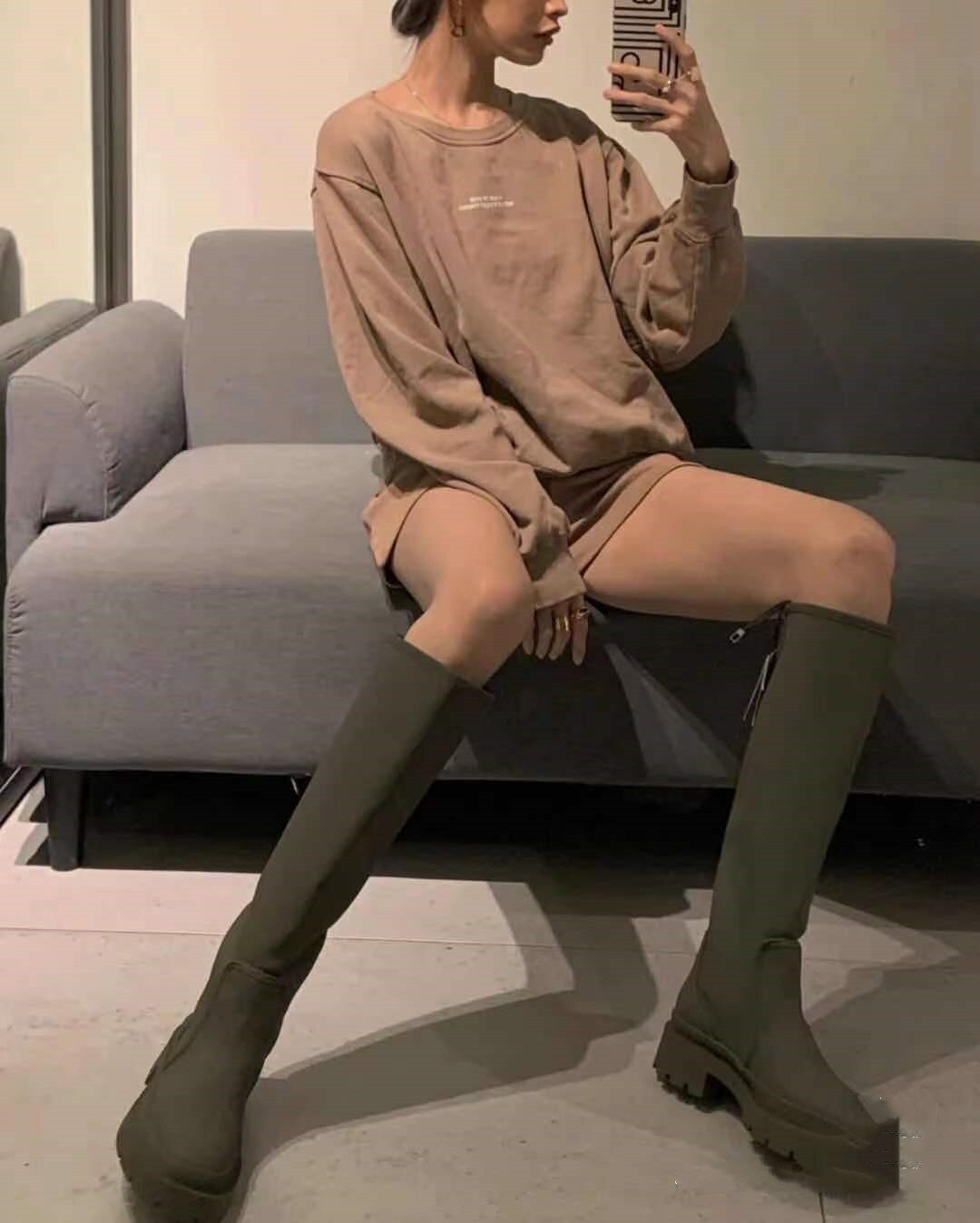 Knee-Over Angela Boots