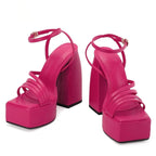 Ava Leather Heels
