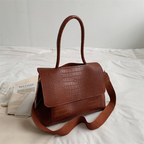 Large Capacity Vegan Leather Bag